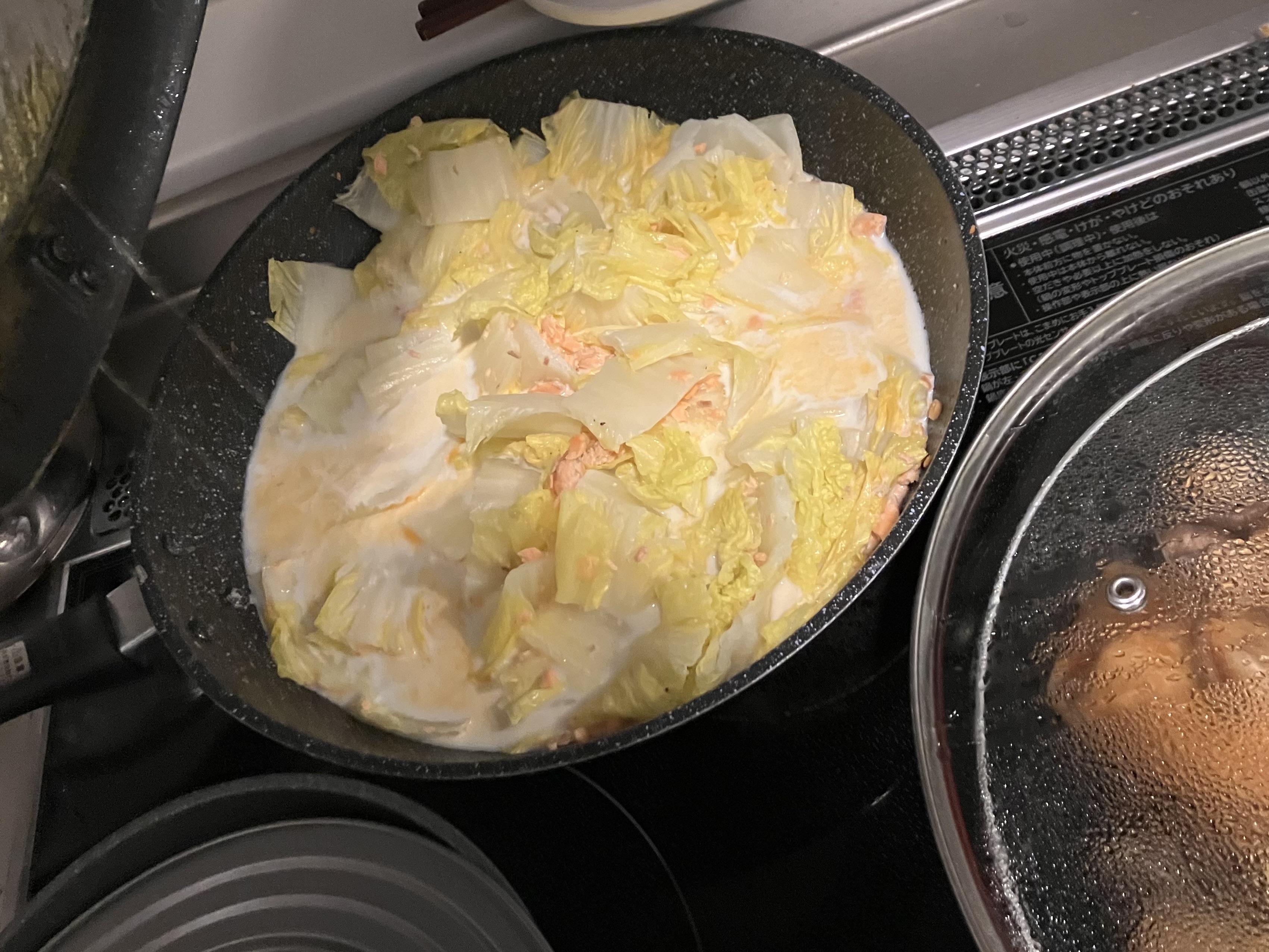 白菜のミルク煮