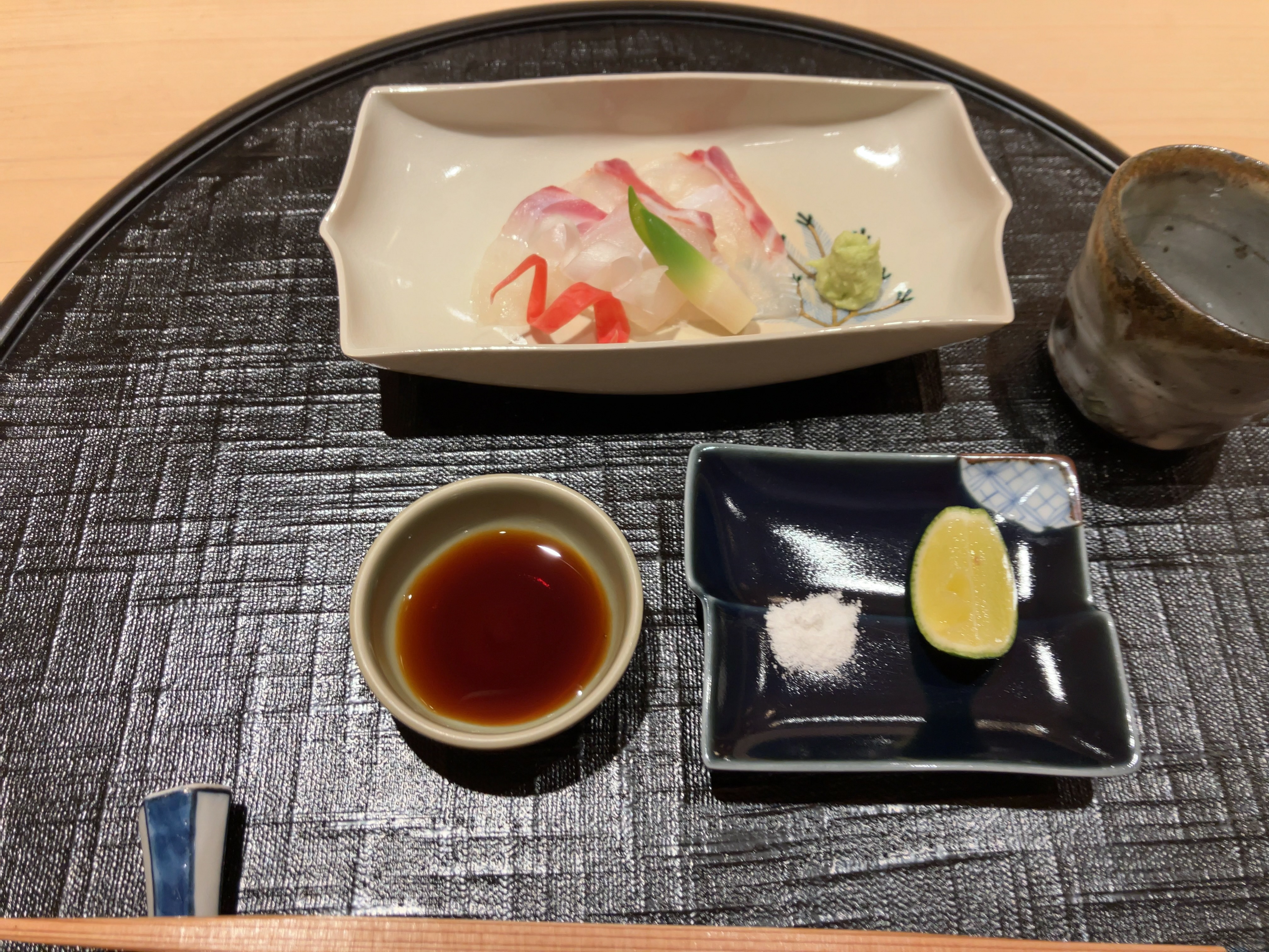 明石の鯛のお作り