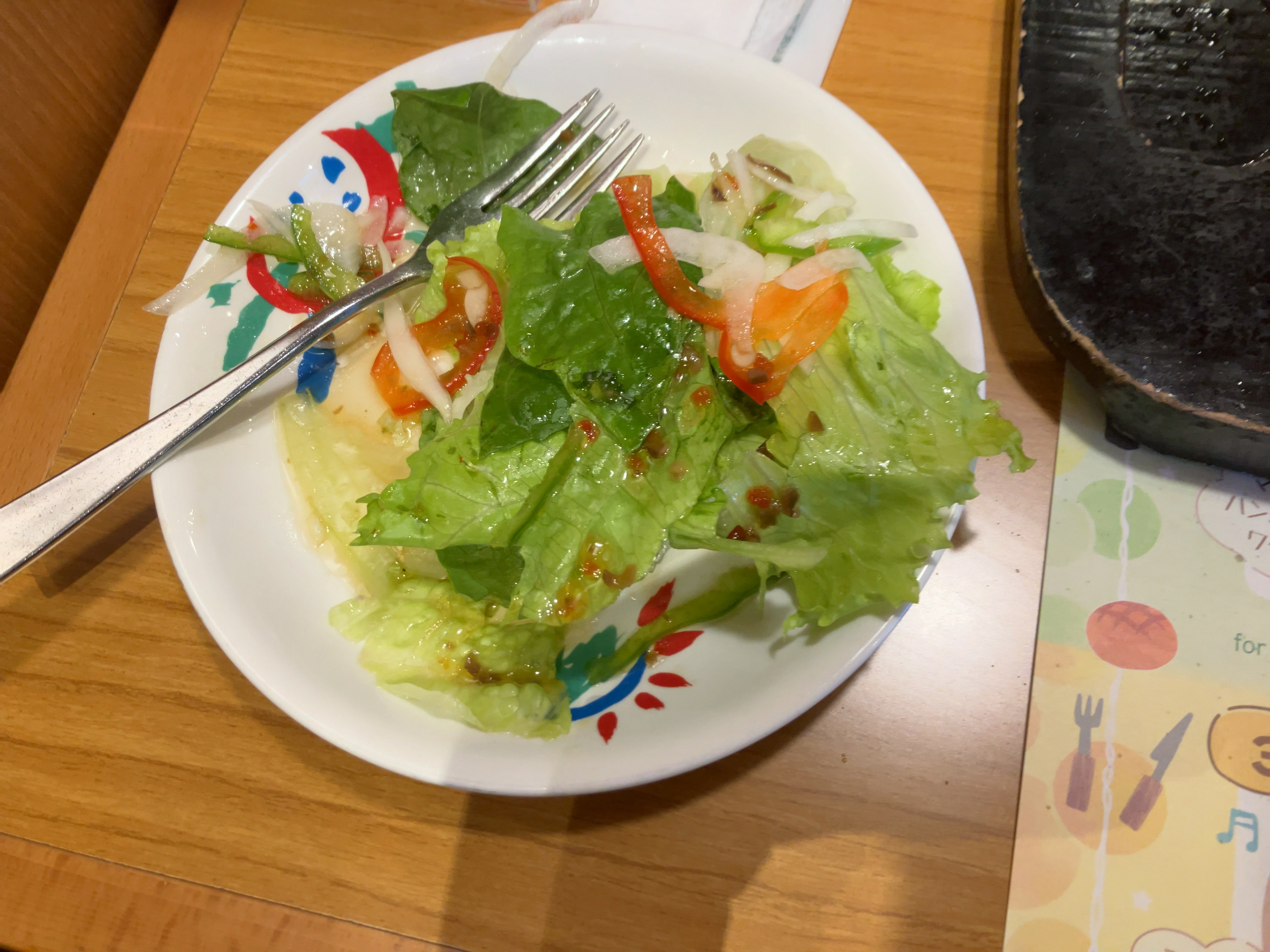 さわやかで食べたサラダ