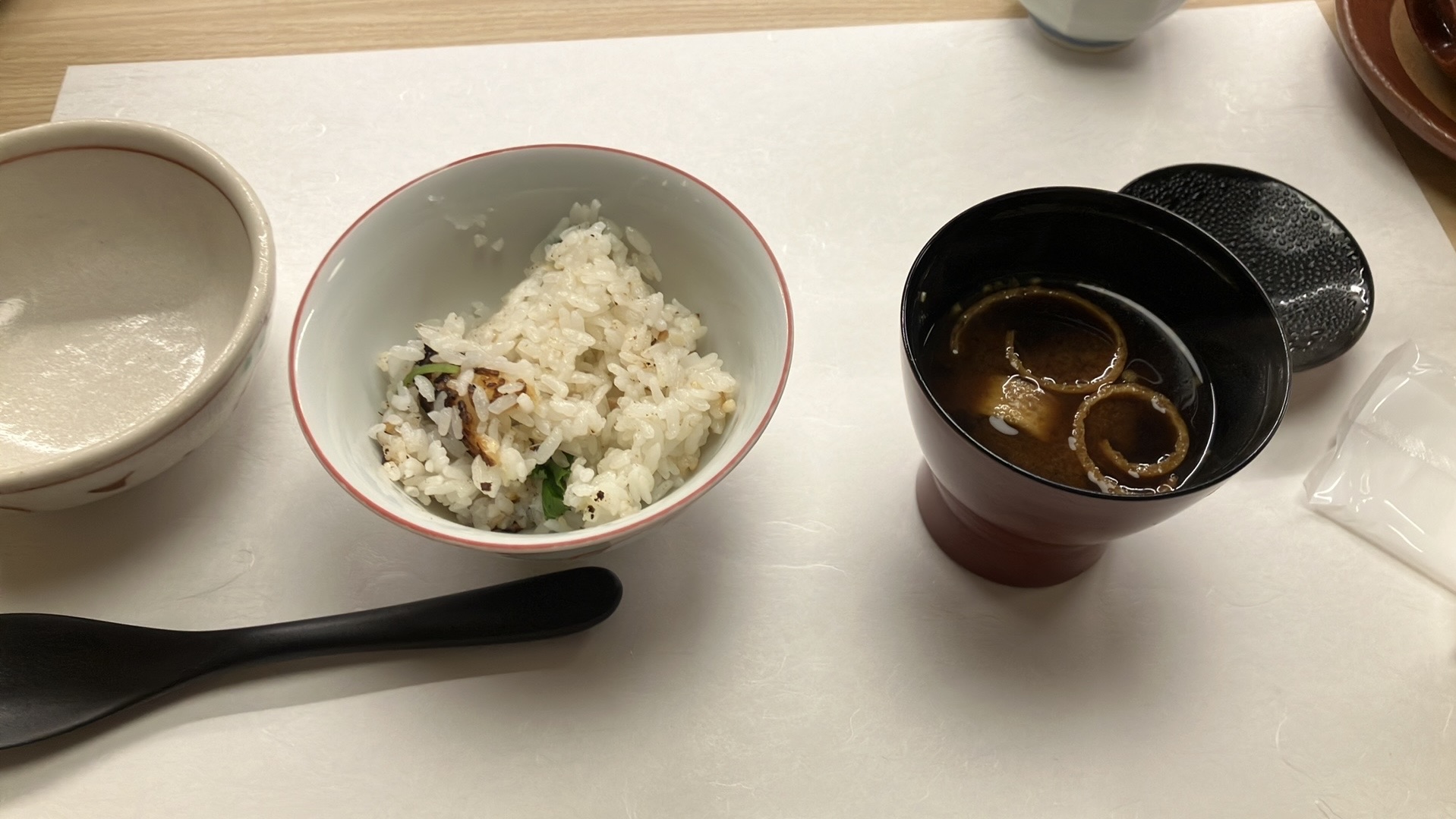 ご飯と留椀